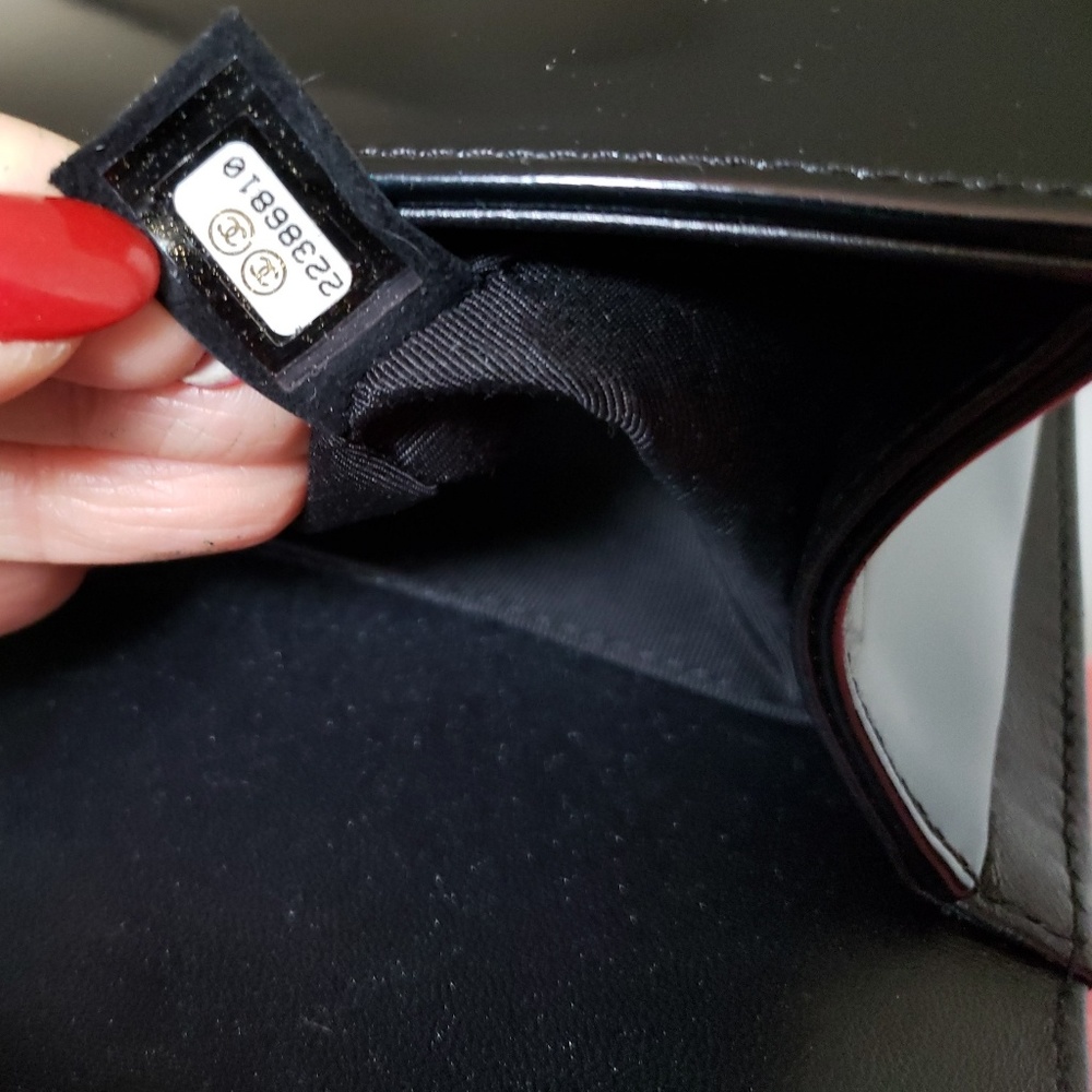 Chanel boy medium black bag - Picture 5 of 8